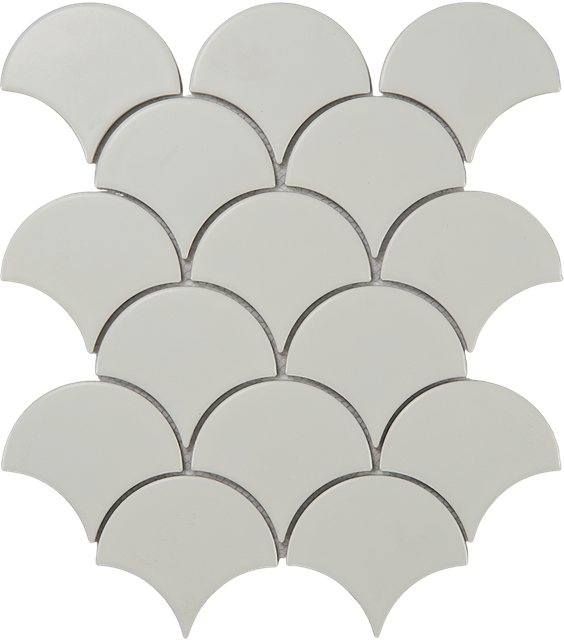 Fan Shaped Indoor Tile