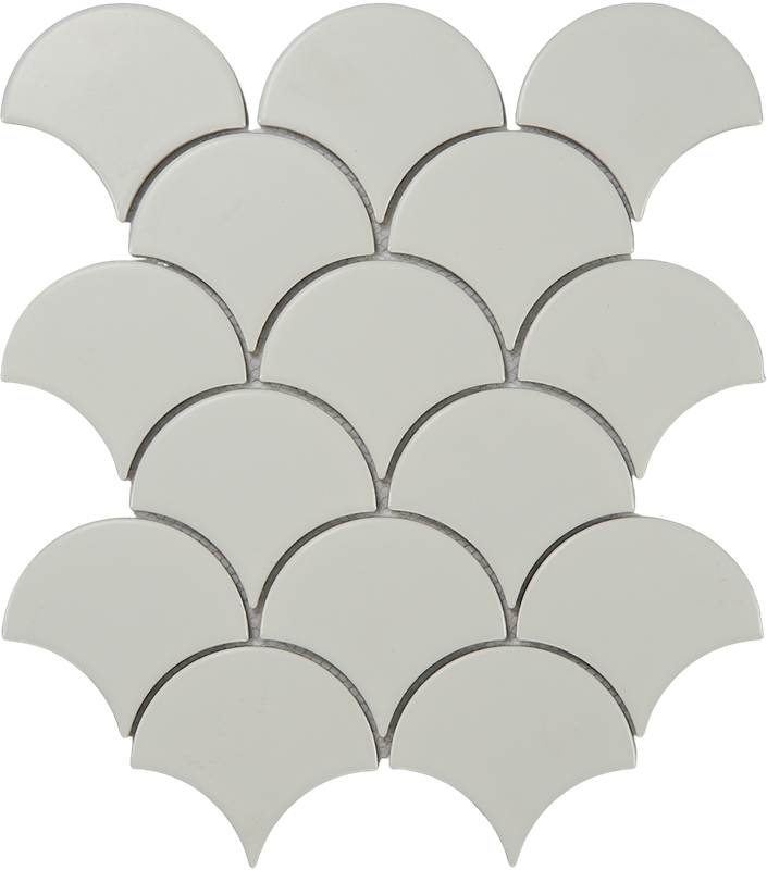Fan Shaped Indoor Tile