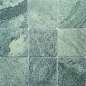 97 Vintage Rusty Stone Mosaic Ceramic