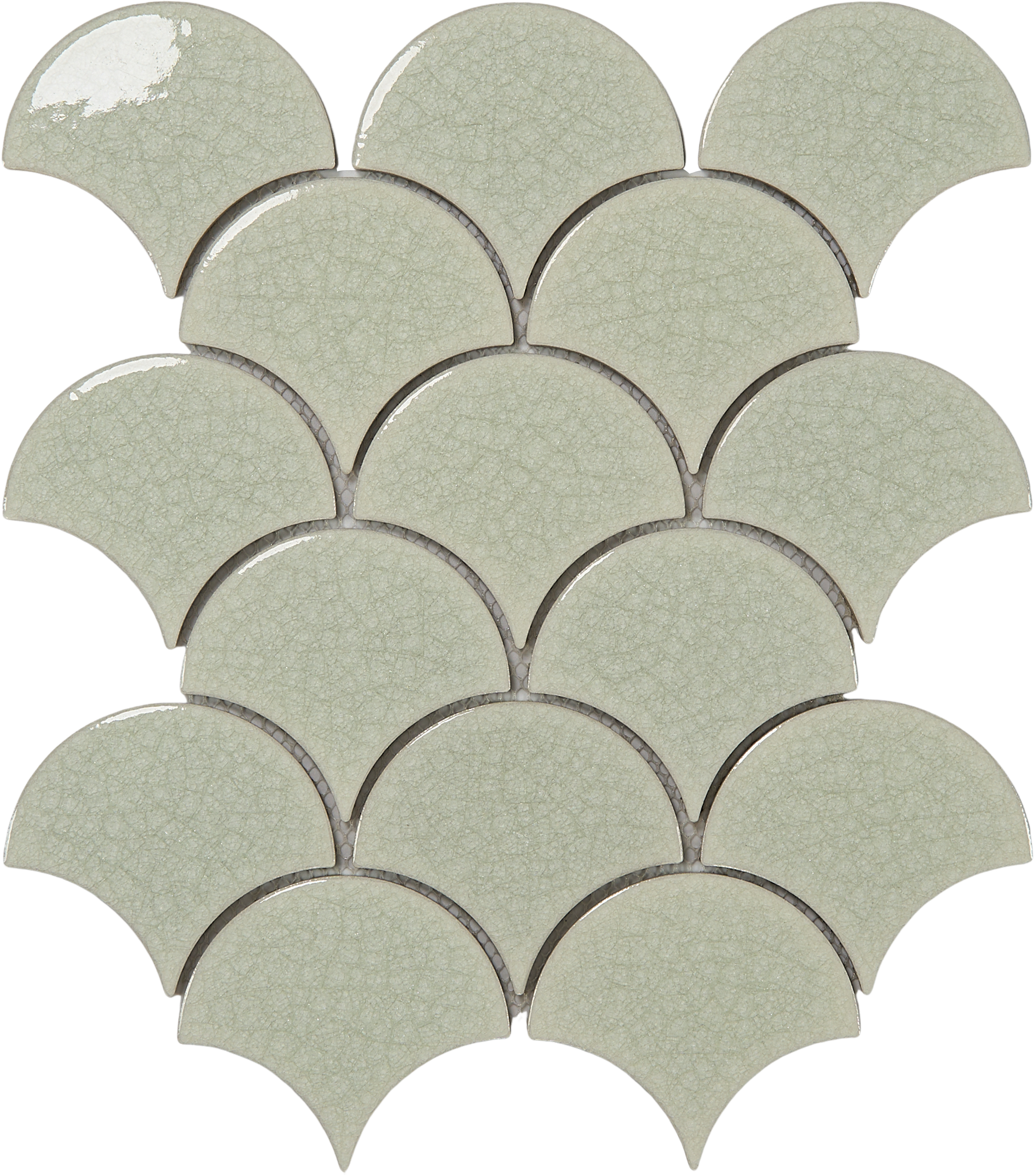 Fan Shaped Indoor Tile