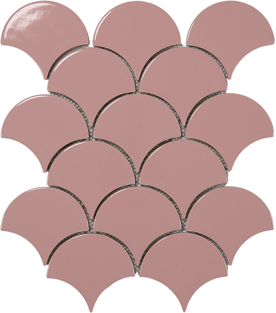 Fan Shaped Indoor Tile