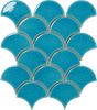 Fan Shaped Indoor Tile