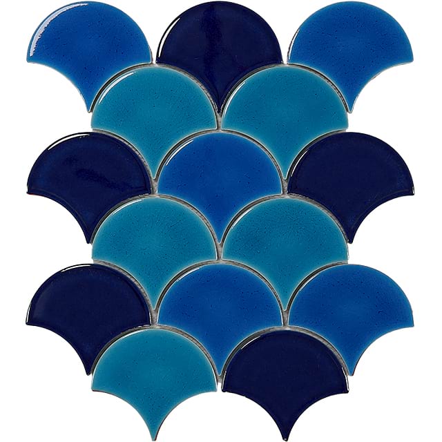 Fan Shaped Indoor Tile