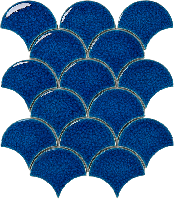 Fan Shaped Indoor Tile