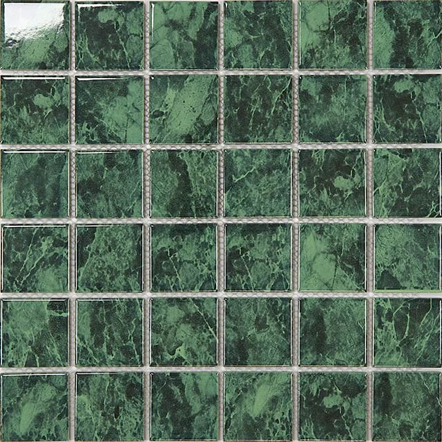 Dark Green Inkjet Series Indoor Tile