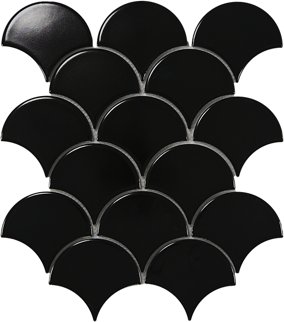 Fan Shaped Indoor Tile