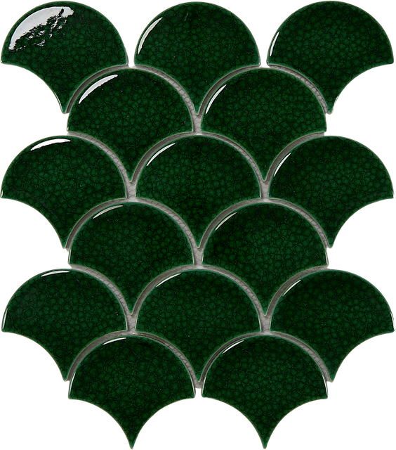 Fan Shaped Indoor Tile