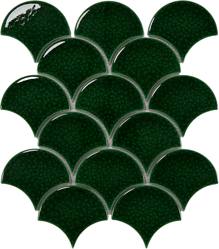 Fan Shaped Indoor Tile