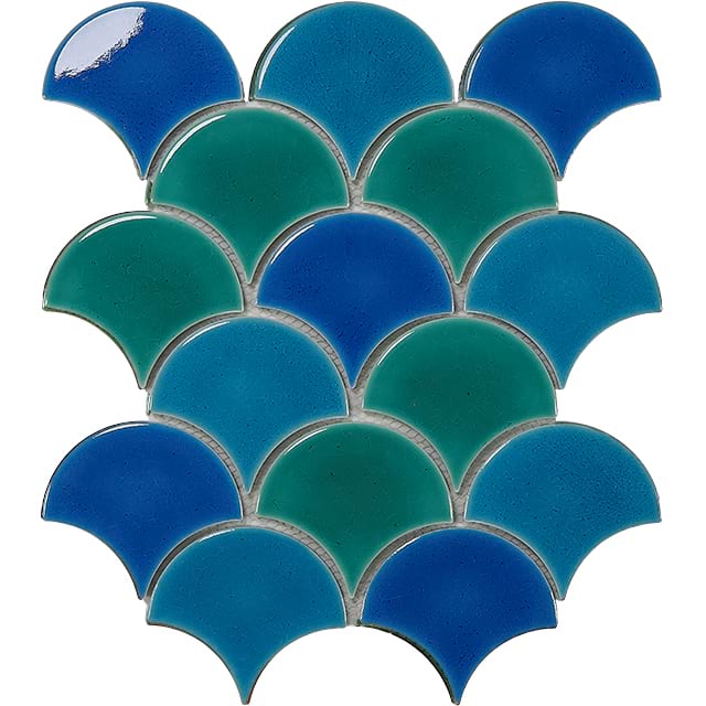 Fan Shaped Indoor Tile