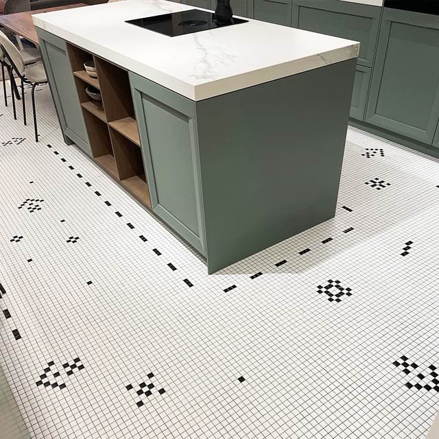 Black And White Jigsaw Tiles