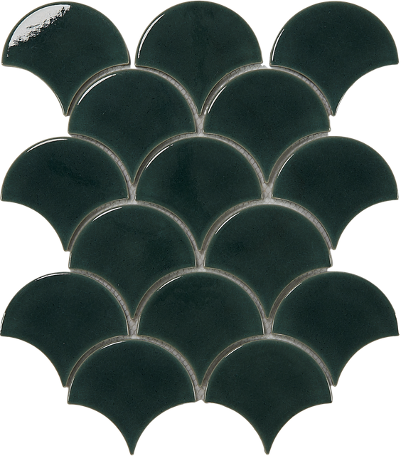 Fan Shaped Indoor Tile