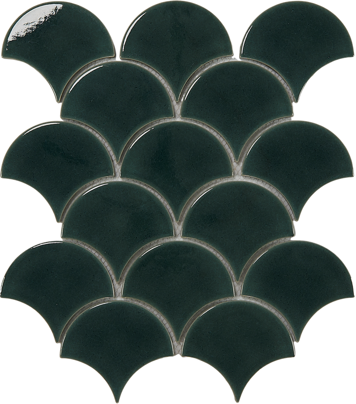 Fan Shaped Indoor Tile