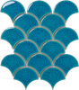 Fan Shaped Indoor Tile
